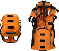 K9 Sport Sack Walk-On - X-Small, Sunset Orange - Ideal for Dogs with 9-12” Back Length - Lightweight, Packable, Backpack-Style Carrier - Includes Compatible Harness & Storage Bag
