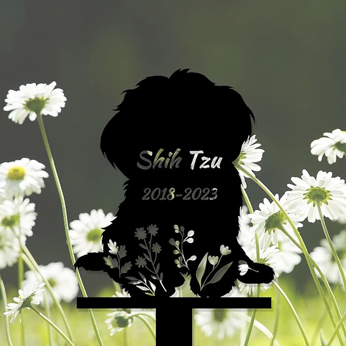 Personalized Dog Memorial Stake, Dog Grave Marker, in Memorial of Dog, Dog Loss Gift, Dog Name Sign Pet Sympathy Gift