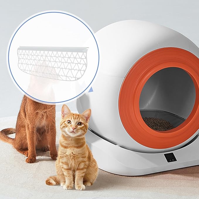 Cat Litter Tray Waste Collector for Automatic Self-Cleaning Boxes Replacement Accessory Parts PP Material- Filter