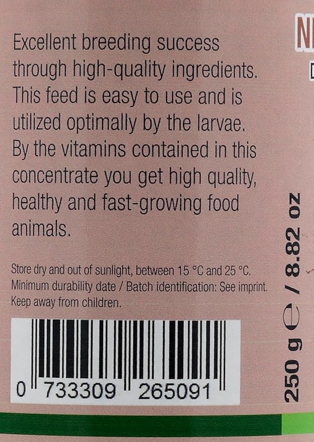 Nekton Drosophila Concentrate Breeding Fruit Flies 250G