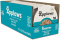 Applaws Natural Wet Cat Food in Broth, Limited and Natural Ingredients, High Protein with No Artificial Additives, Tuna Fillet in Broth (10 x 2.12 oz Easy-Open Cups)