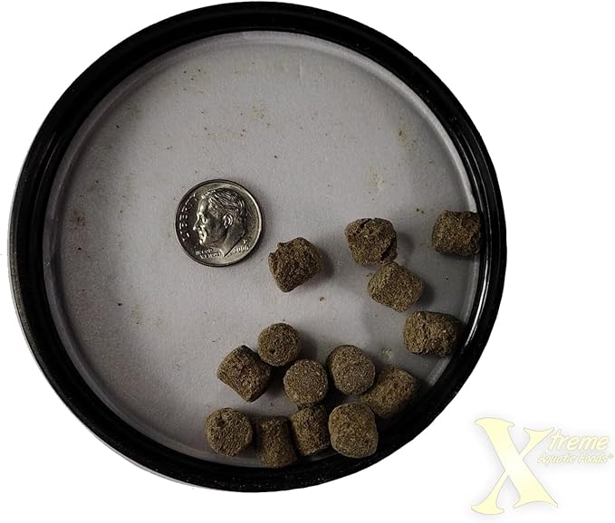 Xtreme Monster 9.0mm Pellets – Slow Sinking & Ideal for Large Cichlids, Monster Fish & Voracious Eaters – Boost Immune & Digestive Health, Max Marine Protein Fish Food – USA Farm Grown (37oz)