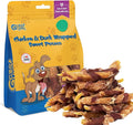 gazeupon Dog Treats, Chicken&Duck Wrapped Sweet Potato, Healthy Training Snacks for Small Medium Dogs, Rawhide Free,14.1 oz