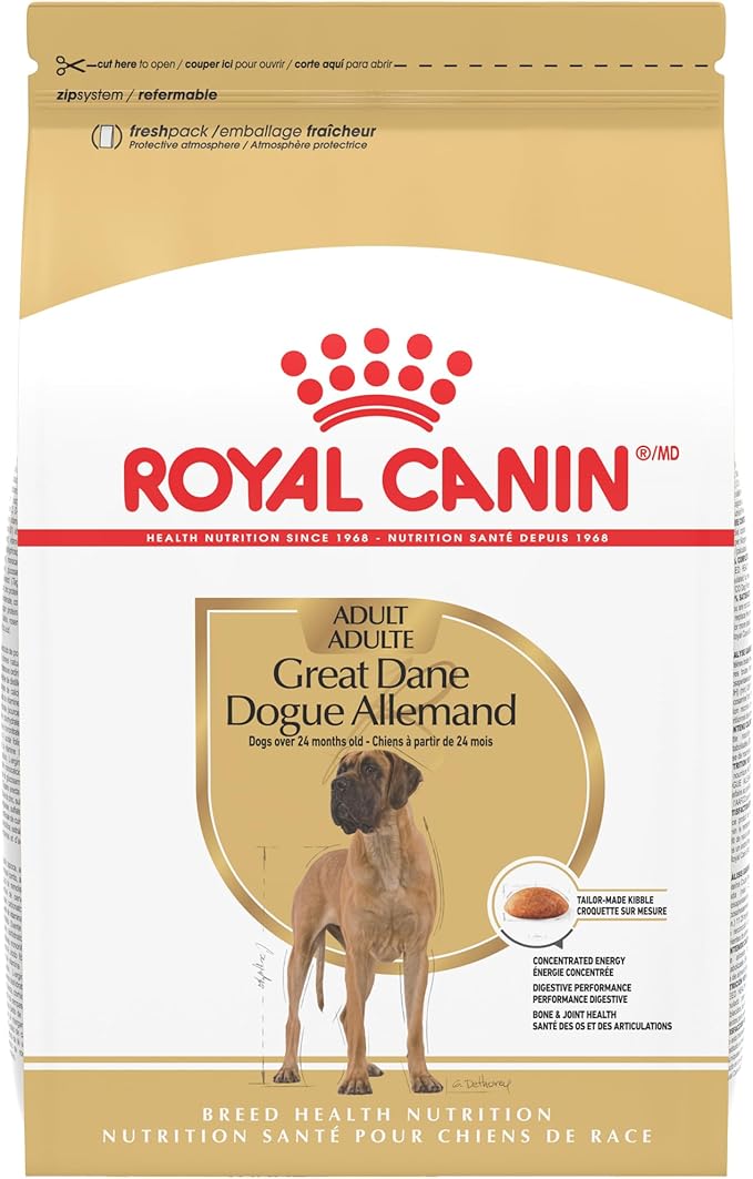 Royal Canin Breed Health Nutrition Great Dane Adult Dry Dog Food, 30 lb Bag