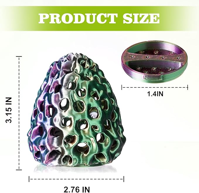 Shrimp Dome Hide, Shrimp Hides for Aquarium, Betta Fish Hideout with Suction Cup, Betta Habitat Tank Ornament Accessories, Aquarium Decor for Small Fish Guppy Hiding Resting (Lid Green Purple)