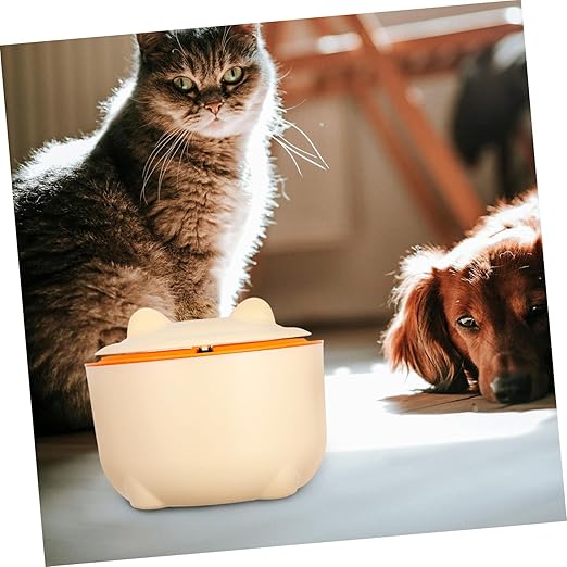 Toyvian 1set Cat Litter Disposal Bin with Capacity Odor-Containment Trash Can for Pet Waste Includes Trash Bags Easy One-Button Operation for Home Use