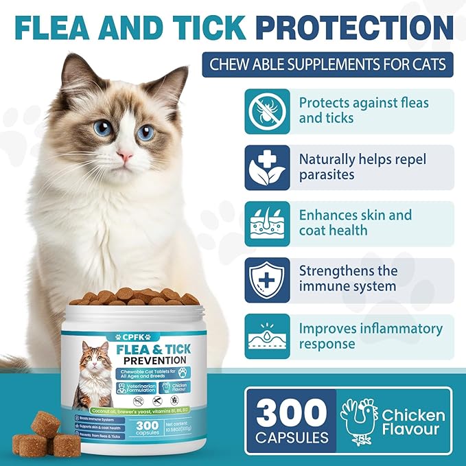 Chewable Flea Treatment for Cats