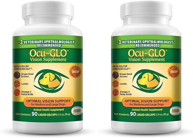Ocu-GLO for Medium to Large Dogs, 11+ lb, 90 Count (Pack of 2)