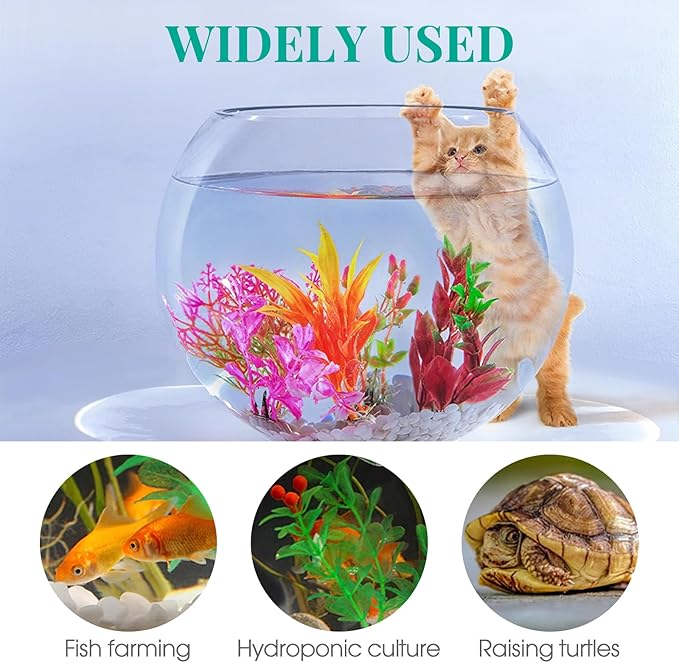 HOMSFOU Glass Fish Bowl Bubble Goldfish Bowl Round Glass Jar Terrarium Globe Flower Vase Hydroponic Planter Fish Tank Candy Jar Wishes Bottle for Micro Landscape 20cm