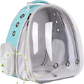 Bird Carrier Backpack, Portable Pet Travel Cage, Transport Bag for Parrots, Small Birds (Green, FE)