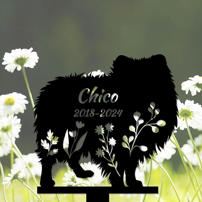 Personalized Dog Memorial Stake, Dog Grave Marker, in Memorial of Dog, Dog Loss Gift, Dog Name Sign Pet Sympathy Gift