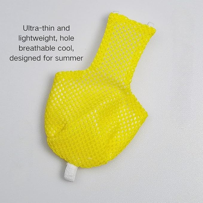 5 Pcs Summer Holey Style Bird Diaper Parrot Nappy Reusable Flight Suit with Waterproof Inner for Parakeet Cockatiel Macaw Budgie Lovebird Conure (2XL)