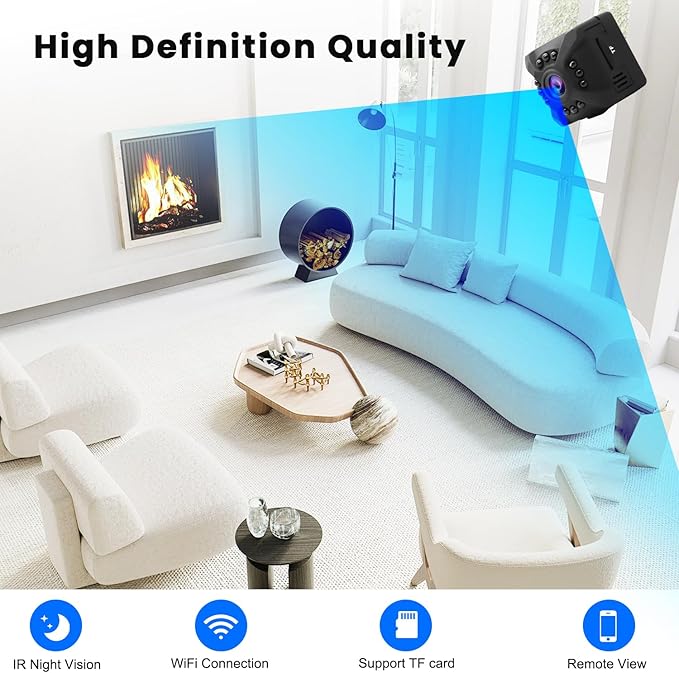 2025 Upgraded 1080P Security Camera Wireless Indoor,Home Camera for Pet/Baby,Suitable for Home Offices-96