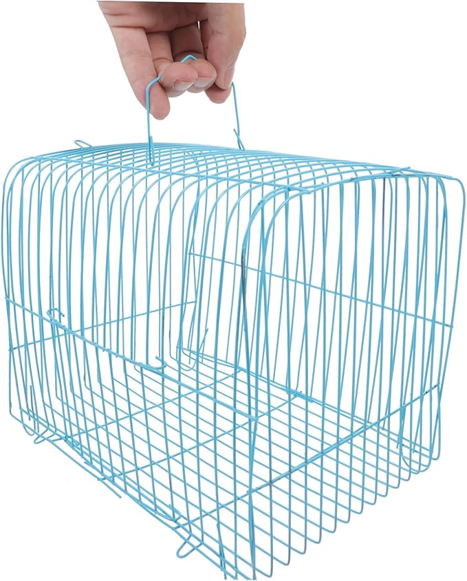 TOYANDONA Cage Parakeet Portable Bird Carrier Wire Travel Cage for Birds for Outings and Adventures Stylish Design for Comfortable Travel