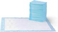 Amazon Basics Leak-Proof Dog and Puppy Potty Training Pee Pads with Quick-Dry 5-Layer Design, Housebreaking, Standard Absorbency, X-Large, 28 x 34 Inch, Blue & White, 60-Pack