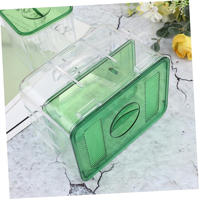 VICASKY Self-Guided Isolated Breeding Tank for Fish Incubator Box to Protect Fry and Pregnant Fish for Aquariums and Home Tanks