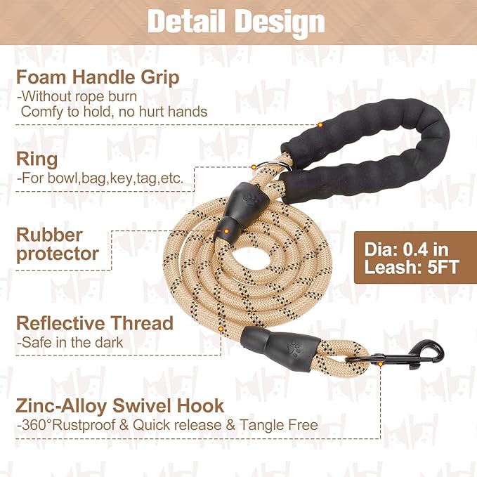 BEAUTYZOO Small Dog Harness and Leash Set,Step in No Choke No Pull Soft Mesh Dog Harnesses Reflective for Extra-Small/Small Medium Puppy Dogs and Cats, Plaid Dog Vest Harness for XS S Pets, Beige M
