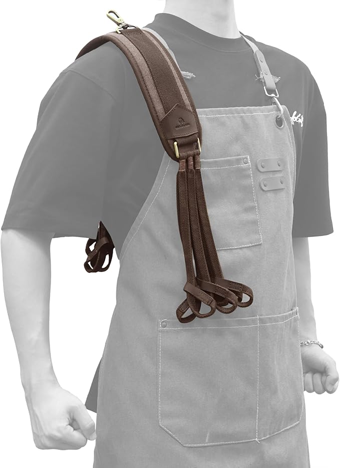 WAYNE'S DOG Canvas Duck Game Carrier - 12 Drops, Slip Noose - Bird Tote, Waterfowl & Goose Hanger, Duck Carrier Lanyard (Coffee)