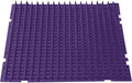 Cat Repellent Outdoor Mat Cats Dogs Plastic Bendable, Spiked Deterrent Training Repellent Pet Mats with Spikes for Indoor Outdoor Supplies, Keep Cats Out of Yard Permanently, 16 x 13 Inch (Purple)