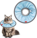 Agape Comfortable Cat Cone, Lightweight Cat Cone Collar Soft, Recovery Collar for Cats After Surgery to Stop Licking & Scratching, Protective E Collar for Small, Medium, and Large Cats for Wound Care