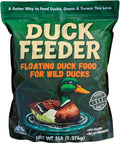 Duck Feeder Floating Duck Food Pellets for Ponds & Parks | Safe Feed for Ducks, Geese & Swans | Floats for Hours | with Niacin | Ditch The Bread, Feed The Revolution (5 lb)