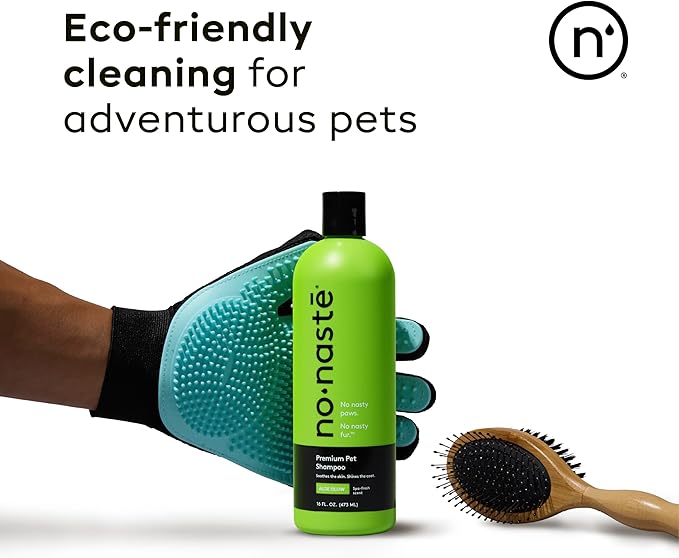 Nonaste Aloe Glow Premium Dog Shampoo (16 Oz, Pack of 1) – Deep-Clean & Odor-Neutralizing Dog Wash with USDA Certified Organic Aloe & Oatmeal | for Sensitive Skin, Soft Shiny Coat, Light Fresh Scent