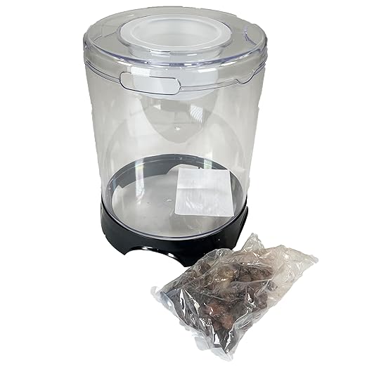 Penn-Plax Aquaponic Planter and Aquarium for Betta Fish | Tank Promotes Healthy Hydroponic Environment for Plants and Fish