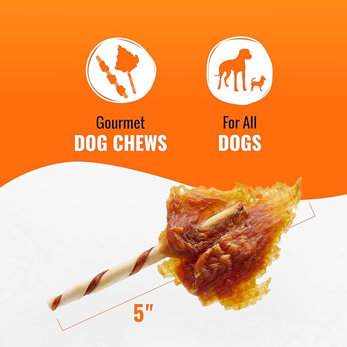 Good ‘n’ Fun Triple Flavor Wings Chews for All Dogs, 4 Ounces, Treat Your Dog to Long-Lasting Chews Made with Chicken, Pork Hide and Beef Hide