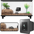 2K HD Fish Tank Camera, Aquarium Camera for Fish Tank & Reptile Terrarium, WiFi Pet Cameras with AI Motion Detection, Night Vision, Two-Way Audio & 140° Wide-Angle Anti-Glare & Anti-Reflection (1 Set)