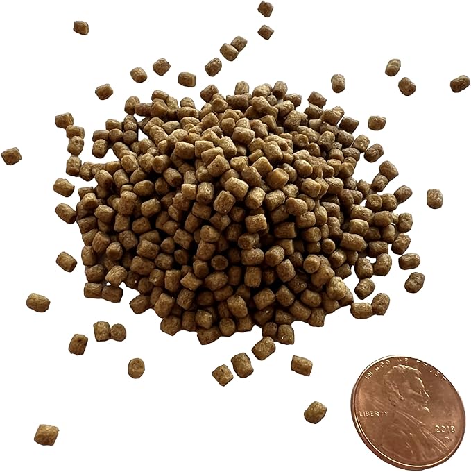 Tilapia Staple Growth Blend 2.5 lbs, Floating 3.5mm Pellets Fish Food