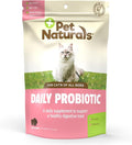 Pet Naturals Probiotic for Cats – 160 Soft Chews, Cat Prebiotic, Daily Digestive & Gut Health Support, 100M CFUs with Immune Support for Stool Balance & Sensitive Stomachs, Duck Flavor, for All Cats