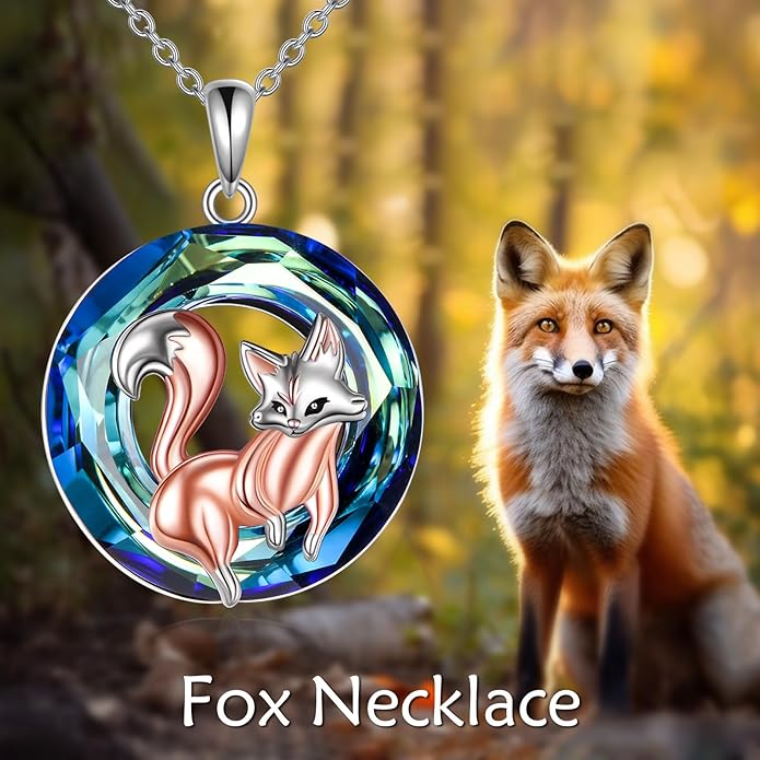 KZX Cat/Dog/Phoenix/Eagle/Whale/Shark/Puffin/Starfish/Chicken/Butterfly/Owl/Bee/Frog/Seahorse Necklace Sterling Silver Animal Pendant Jewelry Gift for Women