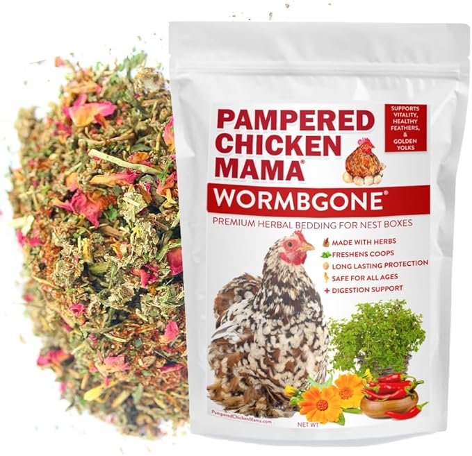 WormBGone Premium Backyard Chicken Nesting Herbs & Coop Herbs (4.5 Pound)