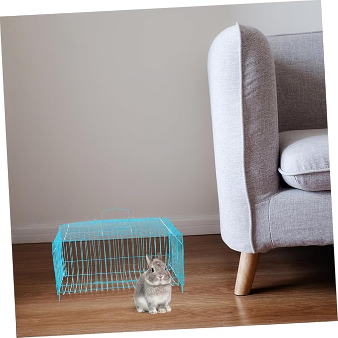 Happyyami Portable Bird Carrier Cage for Small Pets Stylish Parrot Travel Case Excellent Ventilation Convenient Design for Outings and of Hamsters and Other Small Animals