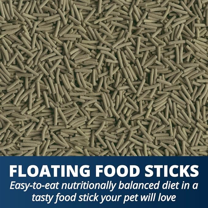 Tetra® ReptoMin® Floating Food Sticks Complete Food for Aquatic Turtles, Newts and Frogs, 5.5 LB (2.5 kg)