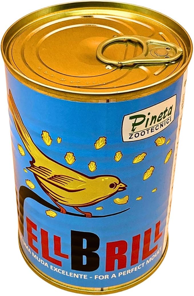 Pineta VellBrill 40g Vitamins for Birds Molting – Complete Feather Regrowth Support with Immune Boost and Calcium for Chickens, Promotes Beautiful Plumage, Easy to Mix