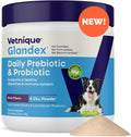 Vetnique Glandex Daily Probiotics for Dogs with Prebiotics to Support Gut Health with Fiber and Digestive Enzymes, Dog Probiotic Powder (4.25oz Powder, Pork Powder)
