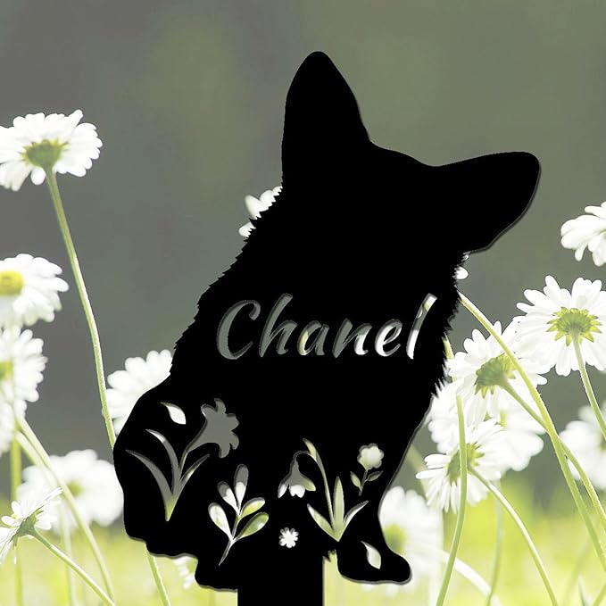 Personalized Dog Memorial Stake, Dog Grave Marker, in Memorial of Dog, Dog Loss Gift, Dog Name Sign Pet Sympathy Gift