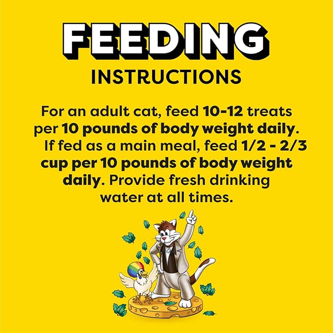 Temptations Cat Treats, Classic Crunchy and Soft Cat Treats, Catnip Fever Flavor, Catnip Treats, 48 oz. Bag