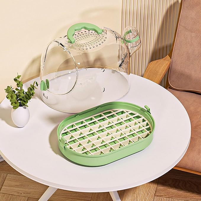 Portable Clear Bird Parrots Transport Cage Window Ventilated Carriers Bag Breathable Bird Carriers Travel Bag