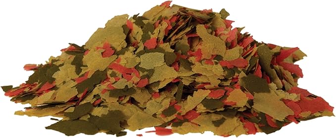 TetraMarine Large Saltwater Flakes, Nutritionally Balanced Fish Food for Saltwater Fish, 5.65 oz