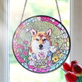 Custom Dog Portrait Stained Glass Catcher, Pet Memorial Stained Glass Photo Catcher, Staineds Glass Dog Memorial, Loss of Dogs Sympathy Gift Personalized, Pet Loss Gifts /14
