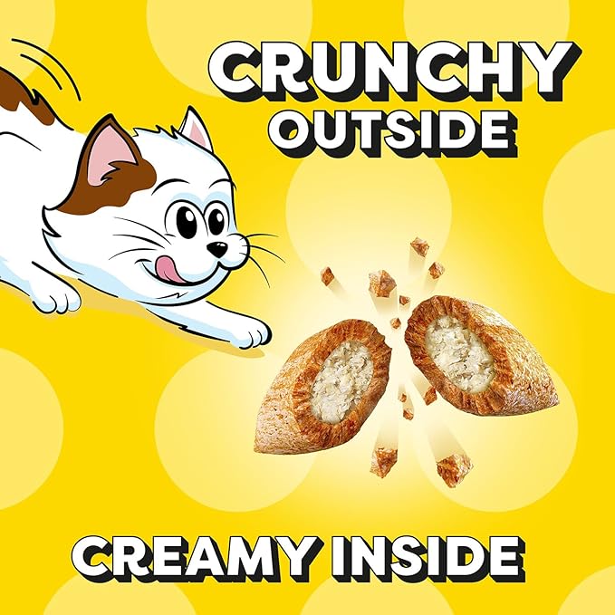 Temptations Kitten Treats Classic Crunchy and Soft Cat Treats Variety Pack, 6.3 oz. Pouches (Pack of 4)
