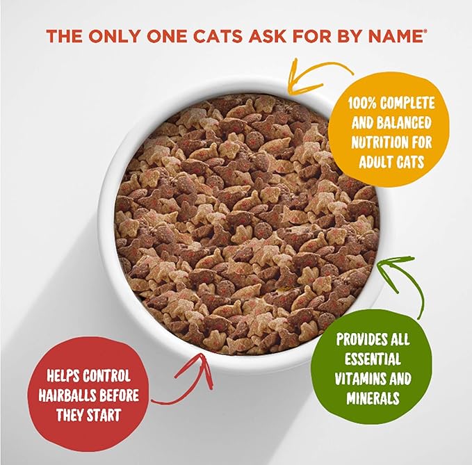 Meow Mix Hairball Control Dry Cat Food | 6.3 Pound | Pack of 2