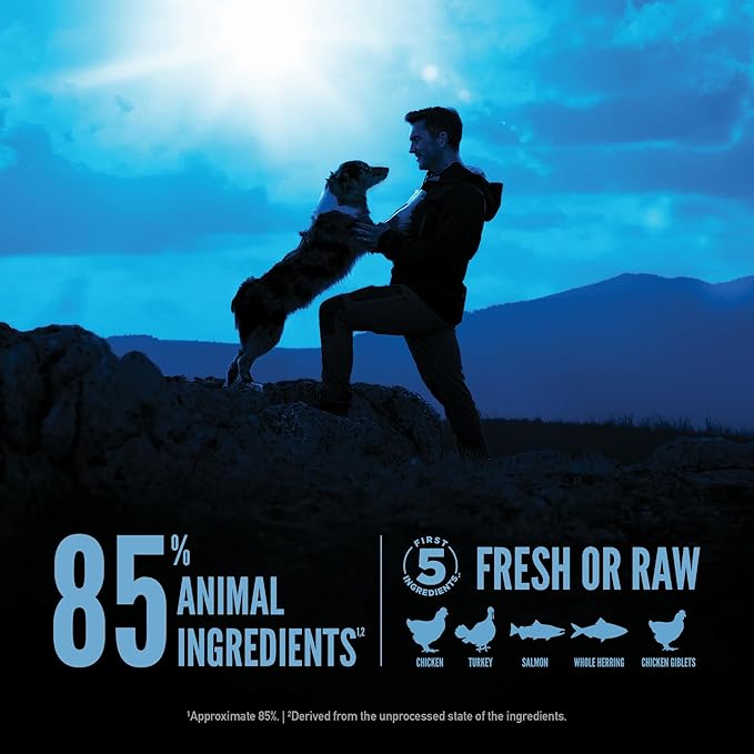 ORIJEN Wild Reserve Dry Dog Food Free-Run Chicken Recipe 12lb Bag