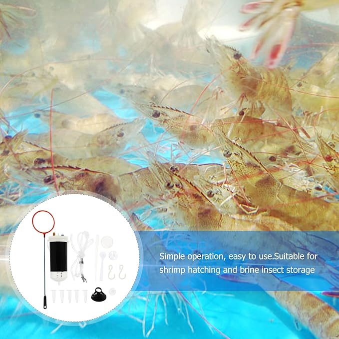 FRCOLOR 2 Sets Incubator Artemia Shrimp Brine Shrimp Hatchery Breeding Tanks for Fish Vessel Tools Artemia Eggs Hatchery Fish Fish Tank Aquarium Plastic Eggs
