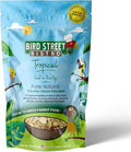 Bird Street Bistro Parrot Food for Parakeets & Cockatiels - Tropical - 18 oz - Cooks in 3-15 min, Natural Wholesome Grains, Fruits & Vegetables - USA Made