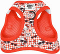 Sassy Woof Cat Step-in Harness - Hello Kitty® Red Classic - L, Breathable Mesh, No Pull Design with Two D-Rings, Perfect for Large Cats - Officially Licensed
