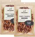 Farm Hounds - Turkey Trainers - Premium Natural Jerky for Dogs - 100% Humanely Raised Turkey - Easy-Break - Great for Training & Treats - No Added Fillers - Made in USA - 4.5 oz - 2 Pack