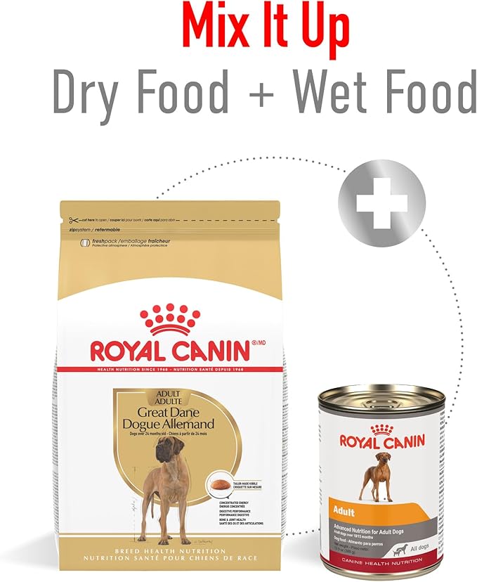 Royal Canin Breed Health Nutrition Great Dane Adult Dry Dog Food, 30 lb Bag